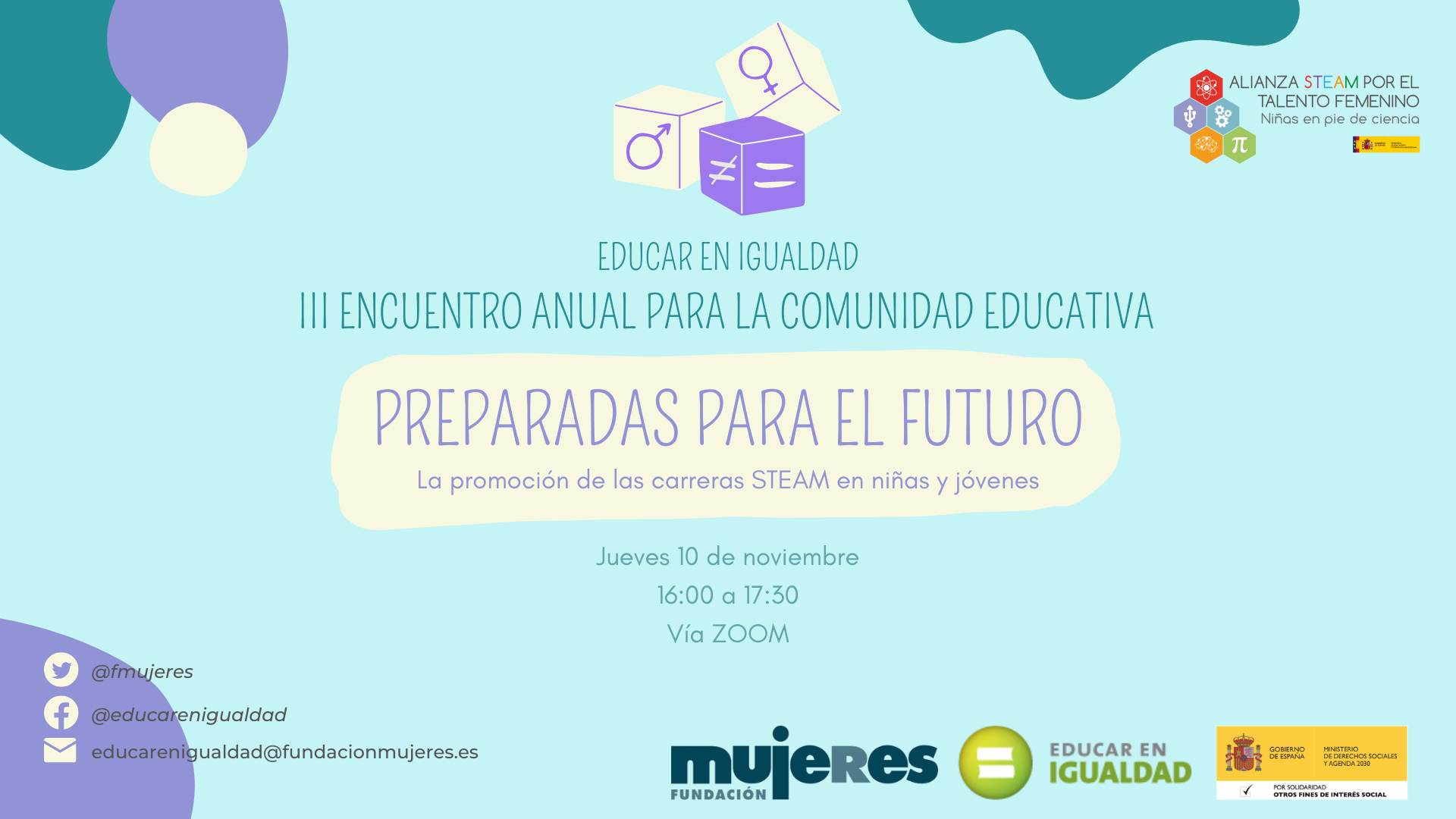Featured image for “III Encuentro Anual para la Comunidad Educativa #PreparadasParaElFuturo”