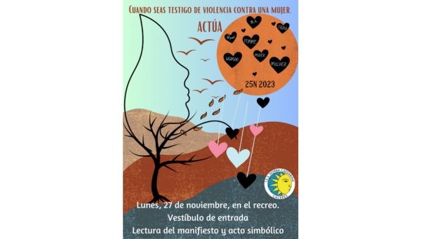 Featured image for “[Experiencia educativa] Día de la No-Violencia contra la mujer. IES “NORBA CAESARINA” Cáceres”
